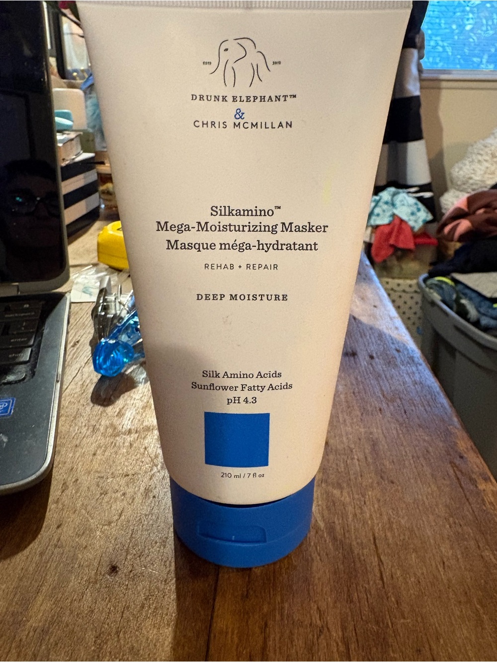 Drunk Elephant Silkamino Mega-Moisturizing Masker 7.4 Fl oz